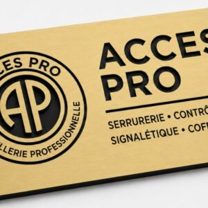 Feuille de GRAVOLASE™ METALLICS Laser OR EUROPÉEN/NOIR, épaisseur 1,3mm
