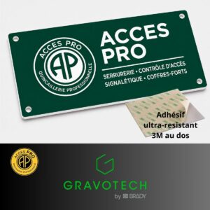 Feuille de GRAVOPLY Laser VERT SAPIN/BLANC, épaisseur 1,3mm avec adhésif