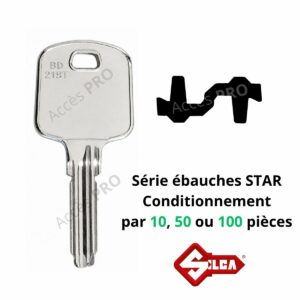 Ebauches de clé Silca STAR BD21ST