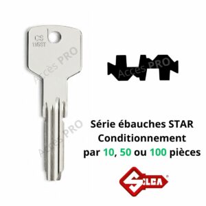 Ebauches de clé Silca STAR CS115ST