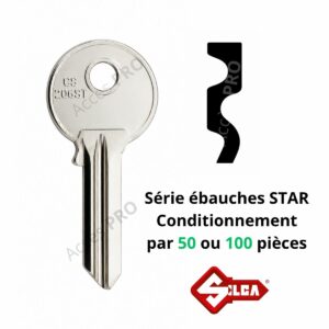 Ebauches de clé Silca STAR CS206ST