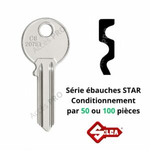 Ebauches de clé Silca STAR CS207ST