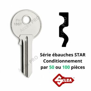Ebauches de clé Silca STAR FH13ST