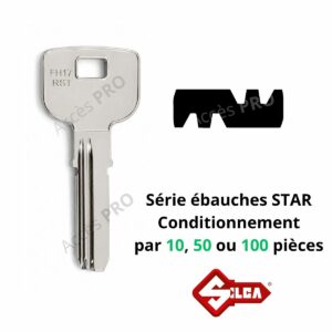 Ebauches de clé Silca STAR FH17ST