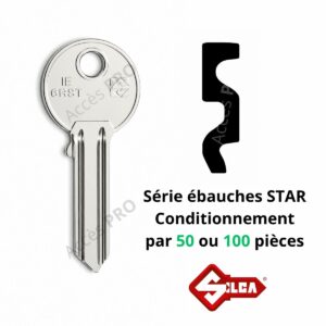Ebauches de clé Silca STAR IE6RST
