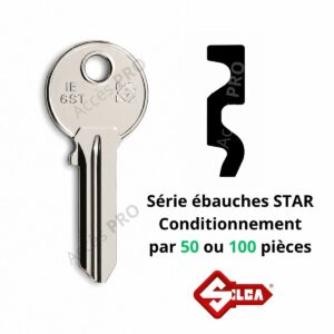 Ebauches de clé Silca STAR IE6ST