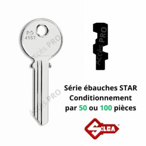 Ebauches de clé Silca STAR RO41ST