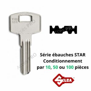 Ebauches de clé Silca STAR THR1ST