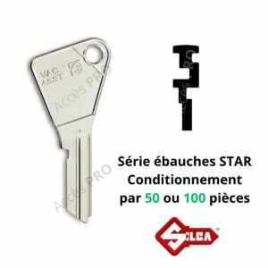 Ebauches de clé Silca STAR VAC48ST