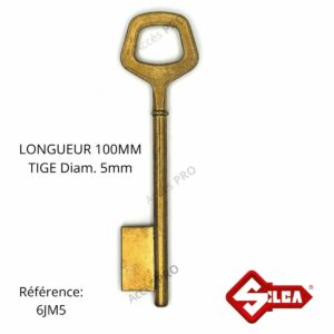 Ébauches de clé Silca 6JM5