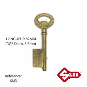 Ébauches de clé Silca 6M3