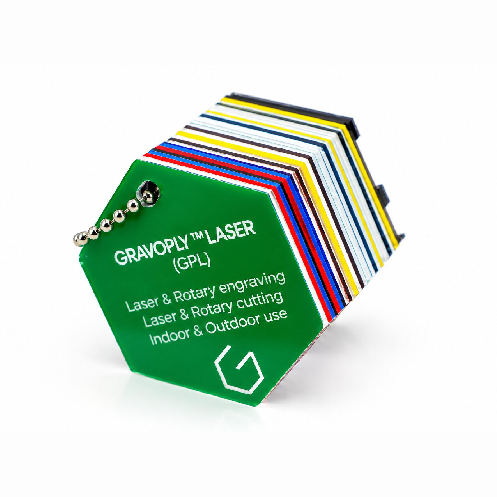Nuancier Gravoply™ Laser - Échantillons de matières à graver